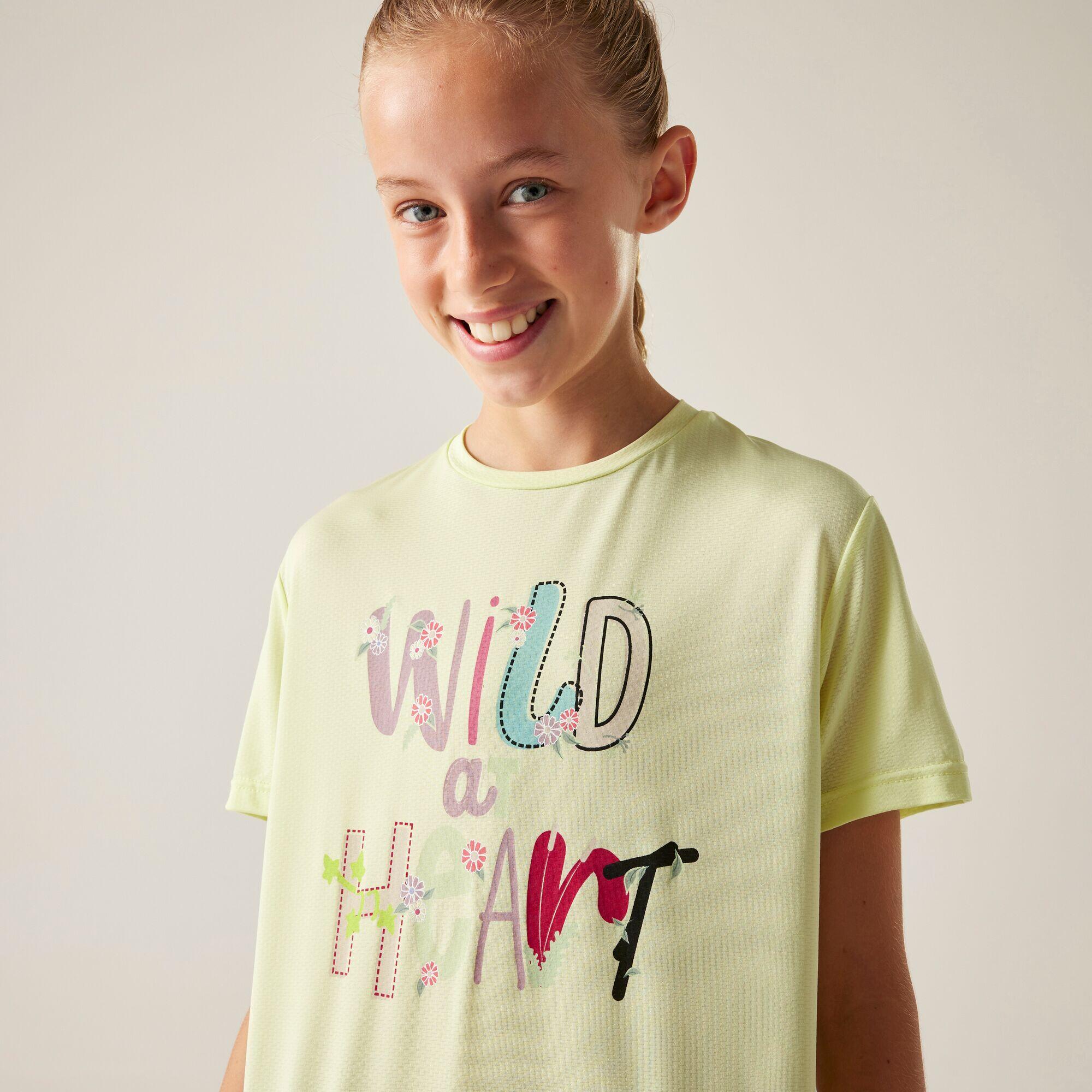 Grappig lichtgewicht T-shirt met korte mouwen en grafische print voor kinderen 4/7