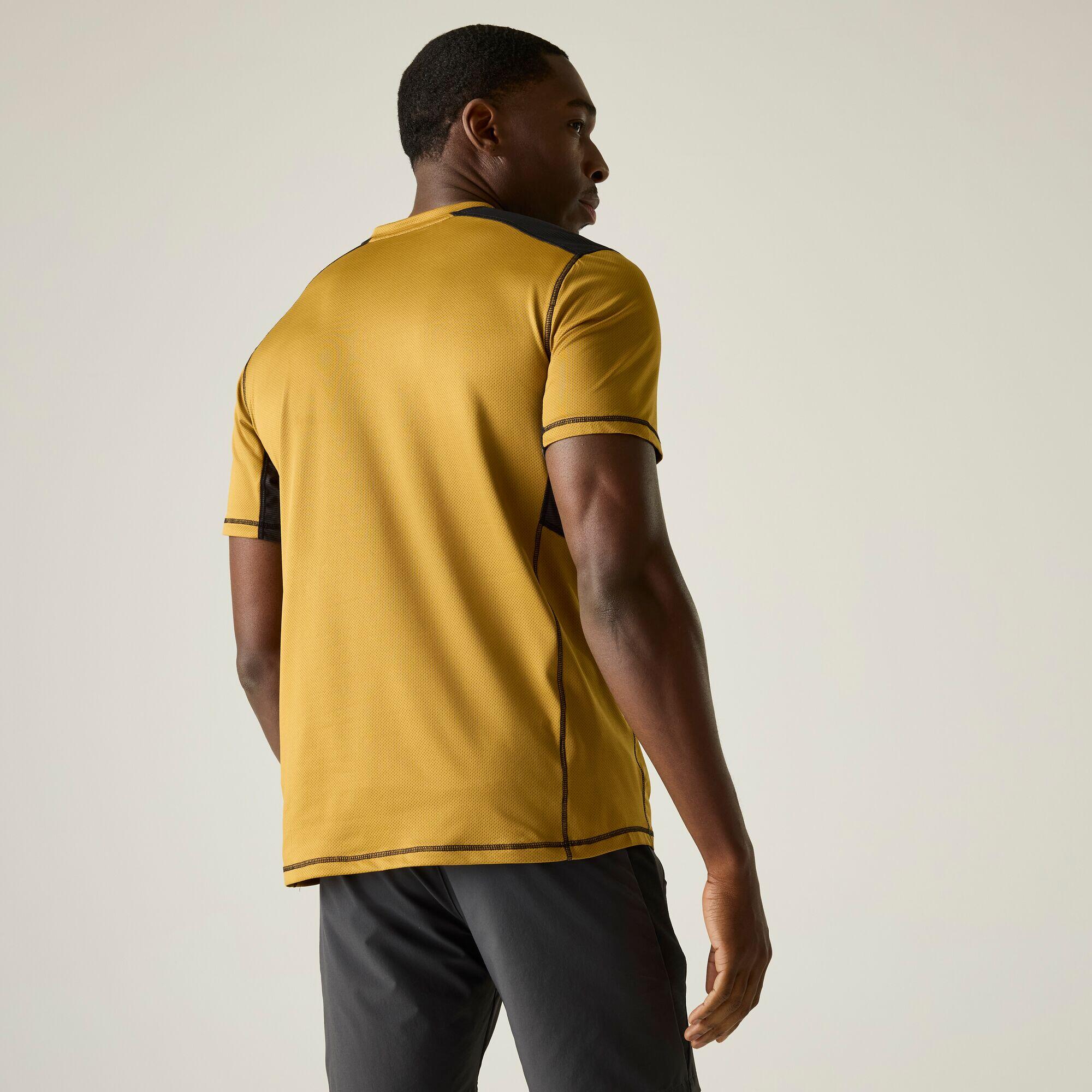 Virda heren T-shirt met korte mouwen en mesh-stof 2/7