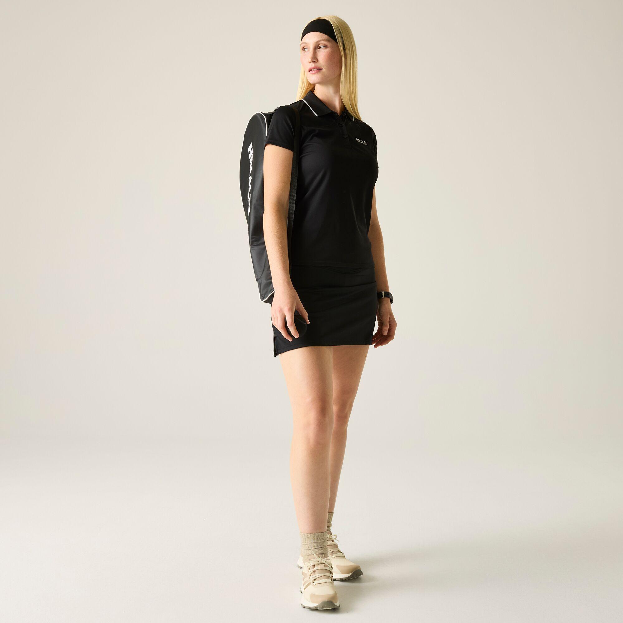 Polo Maverick pour femme avec logo à bord en V 3/7