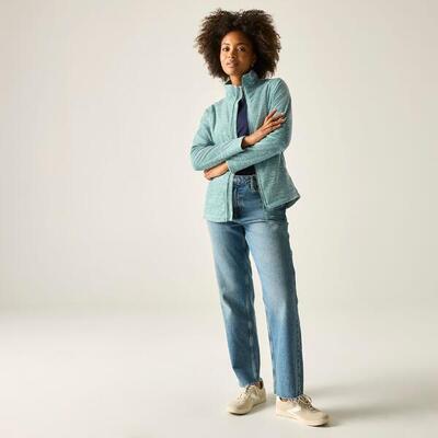 Felpa isolante leggera da donna Mayse con zip completa