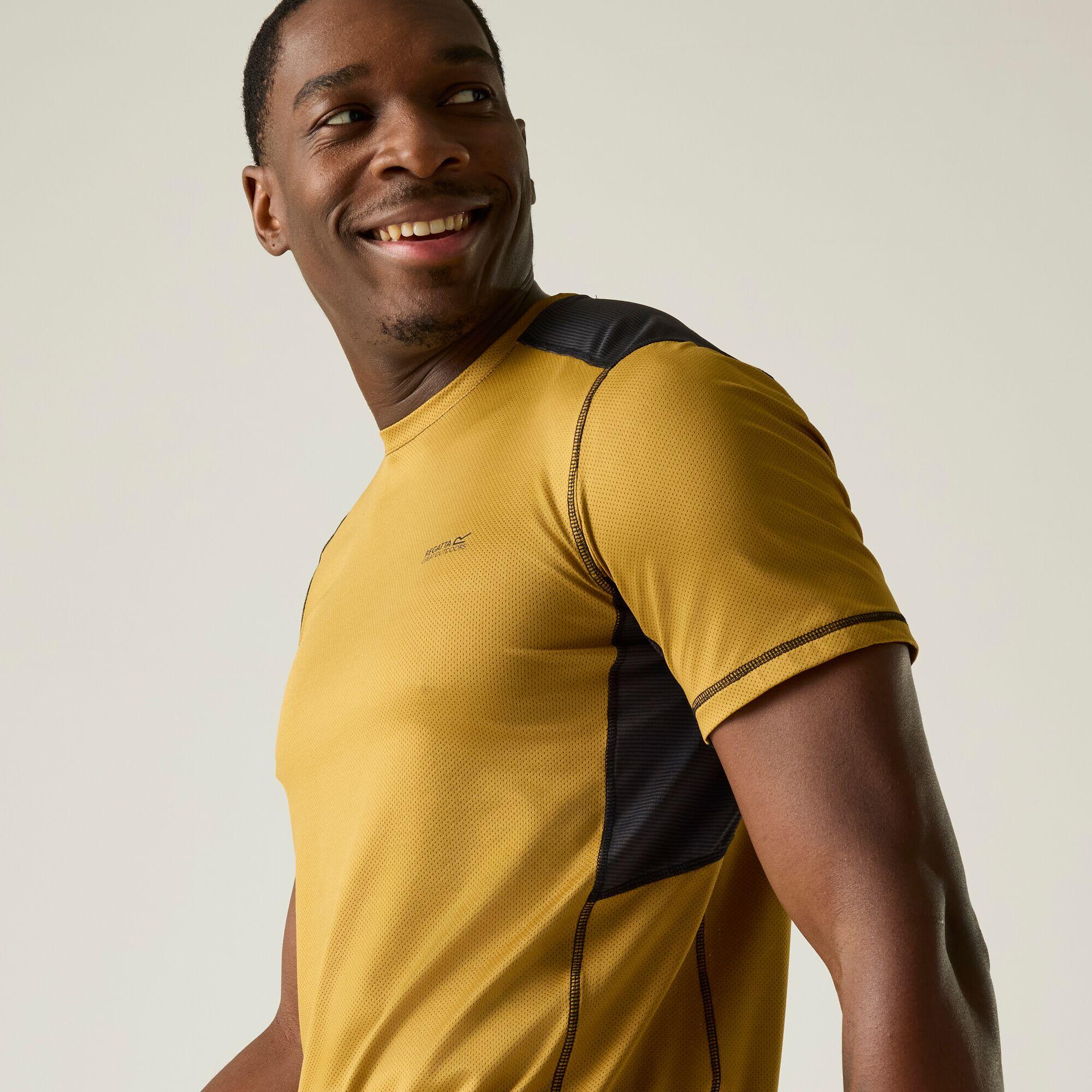 Virda heren T-shirt met korte mouwen en mesh-stof 4/7