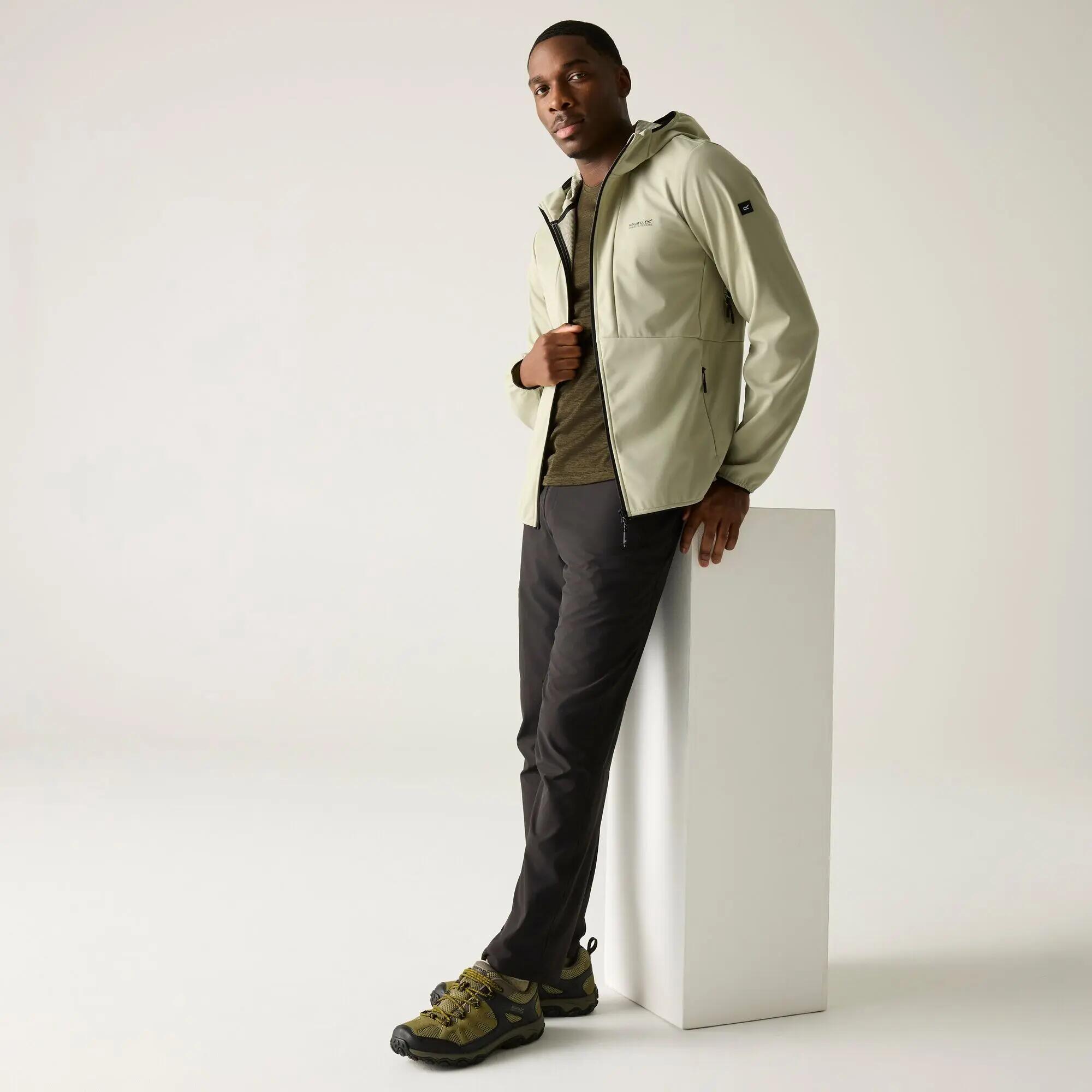 Herren Tredmoor wasserabweisende Softshelljacke mit Kapuze 3/7