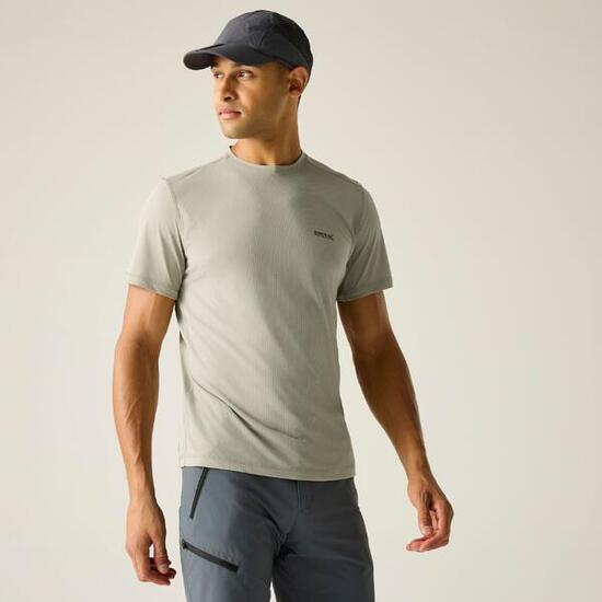 Mindo Herren-T-Shirt mit Insektenschutz-Funktion und kurzen Ärmeln aus Mesh