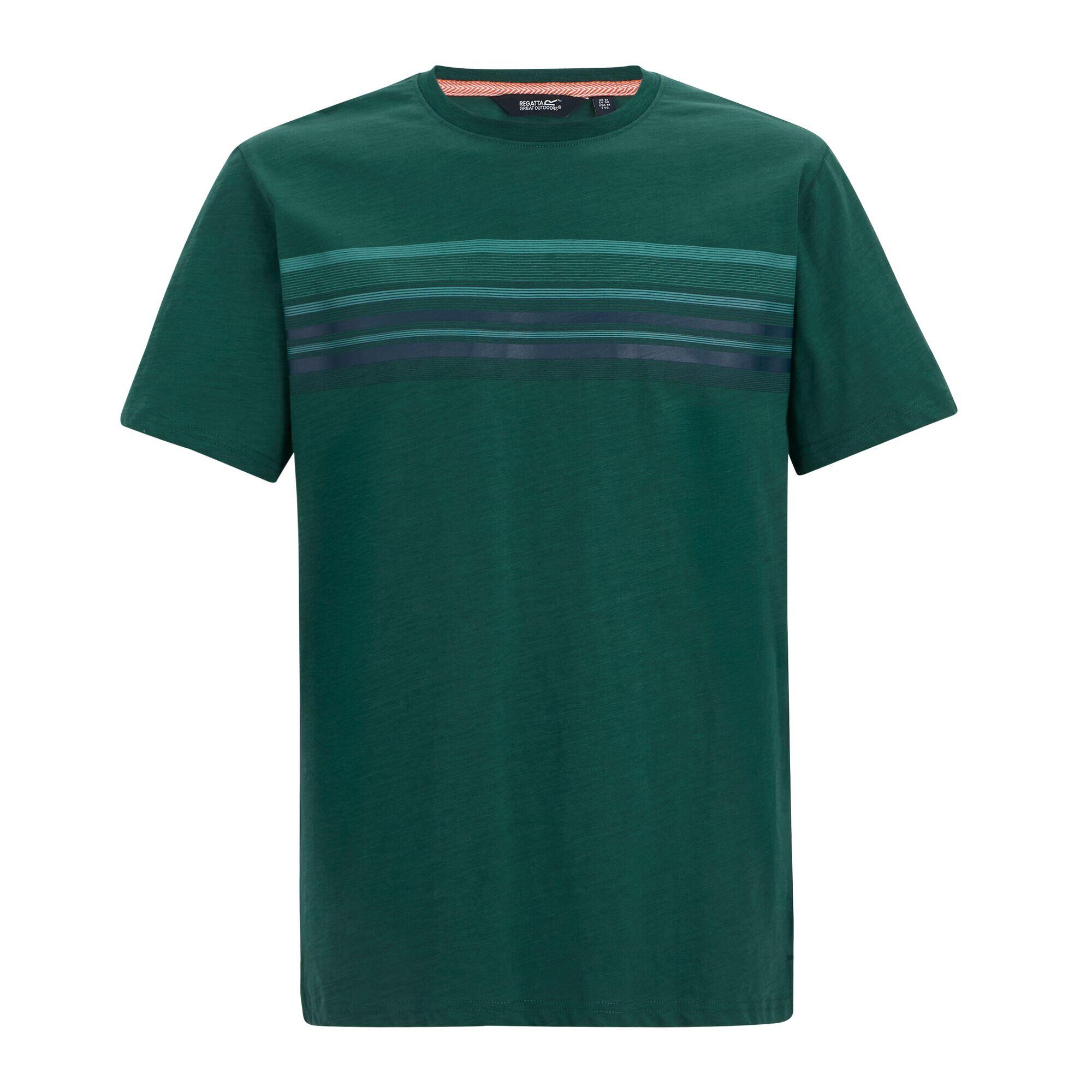 Rendro Kurzarm-T-Shirt für Herren mit Grafikprint 5/7