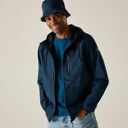 Veste imperméable légère à capuche Shorebay Marl pour homme