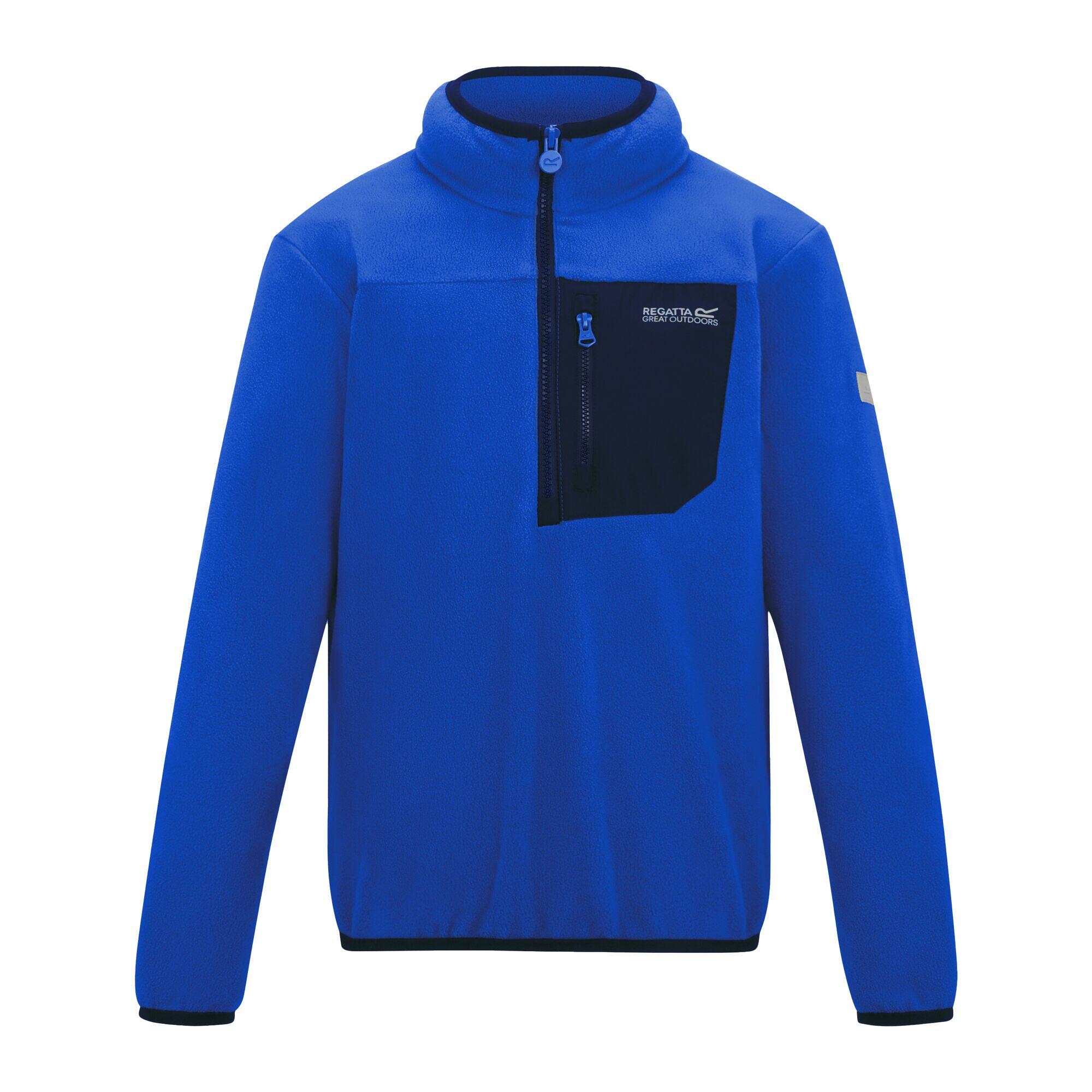 Kinderfleece met halve rits Frankie 5/7
