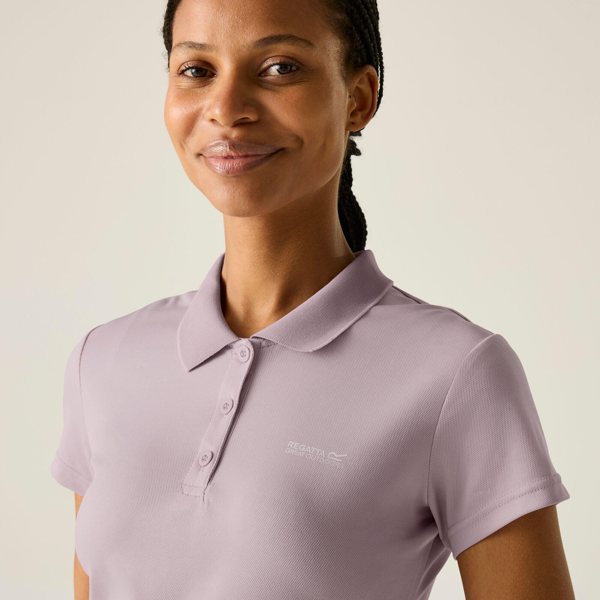 Womens Maverick V Tipped Logo Polo 7/7
