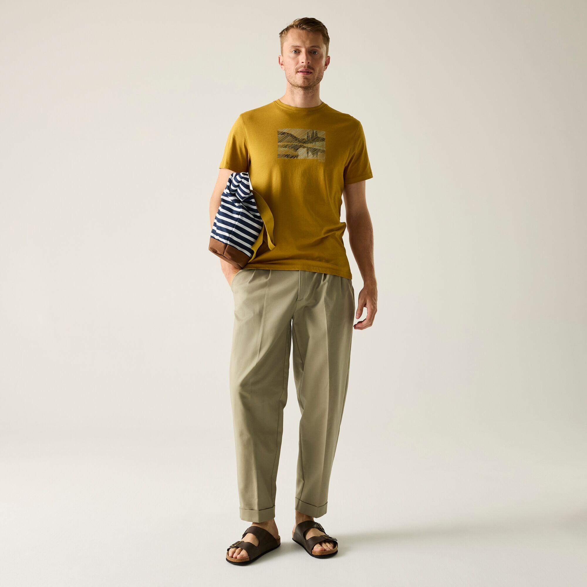 T-shirt graphique à manches courtes pour homme 3/7