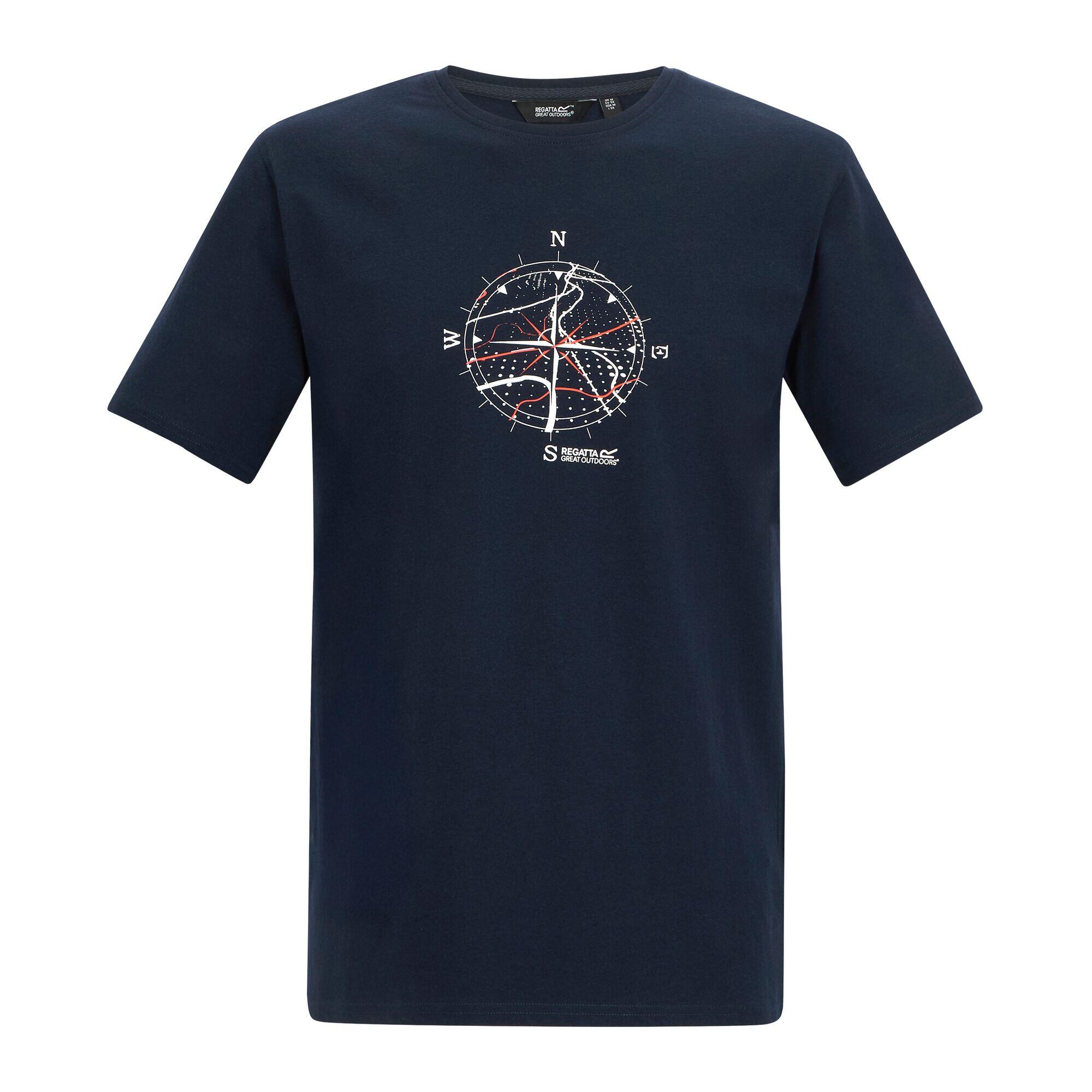 Cline IX T-shirt met korte mouwen en grafische print voor heren 5/7