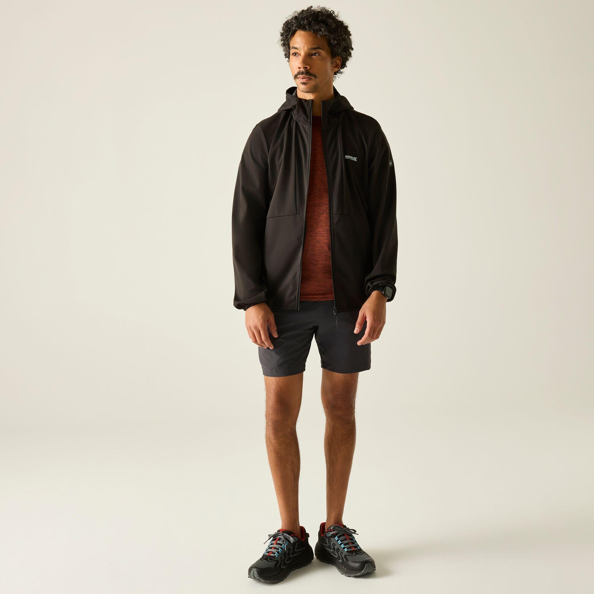 Herren Tredmoor wasserabweisende Softshelljacke mit Kapuze 3/7