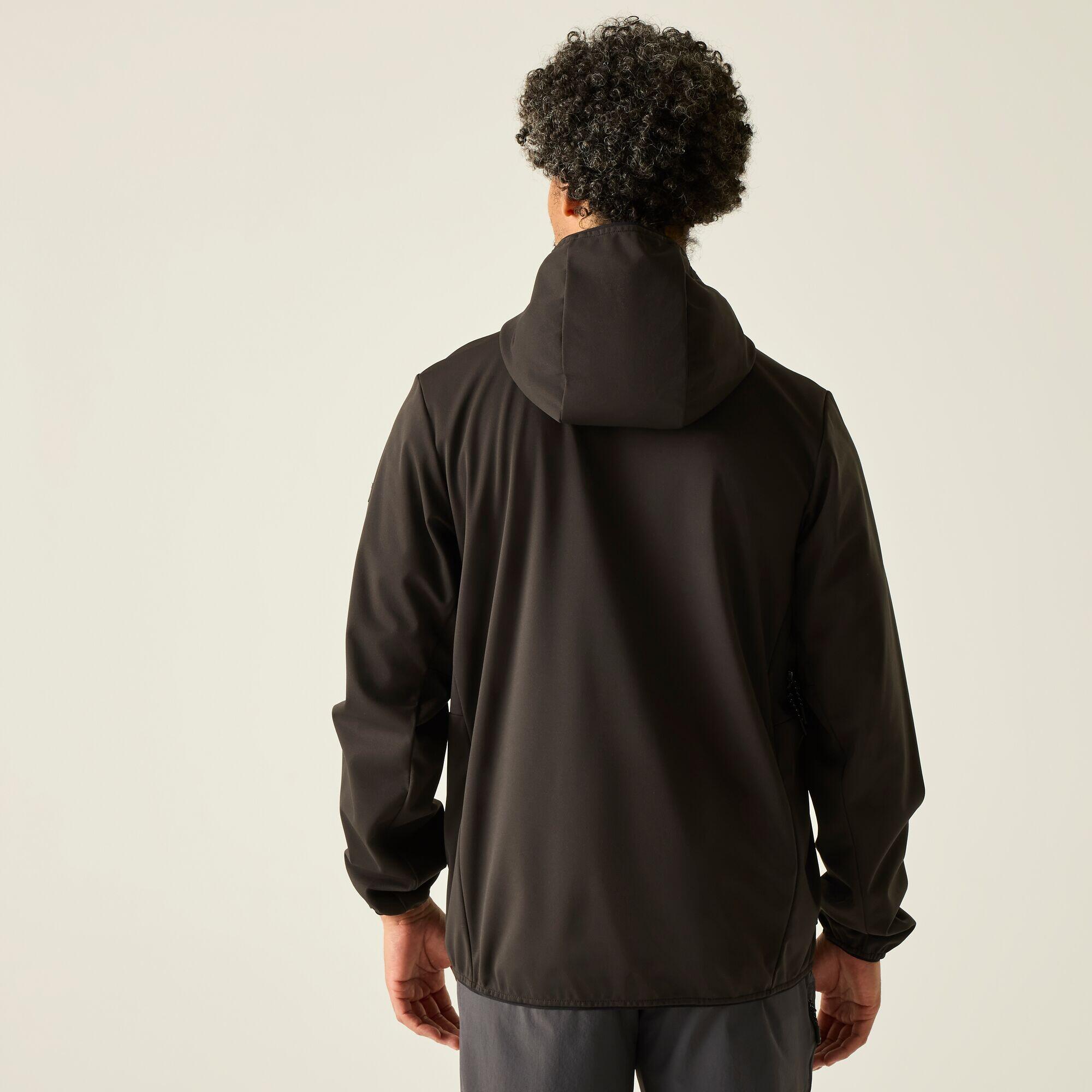 Herren Tredmoor wasserabweisende Softshelljacke mit Kapuze 2/7
