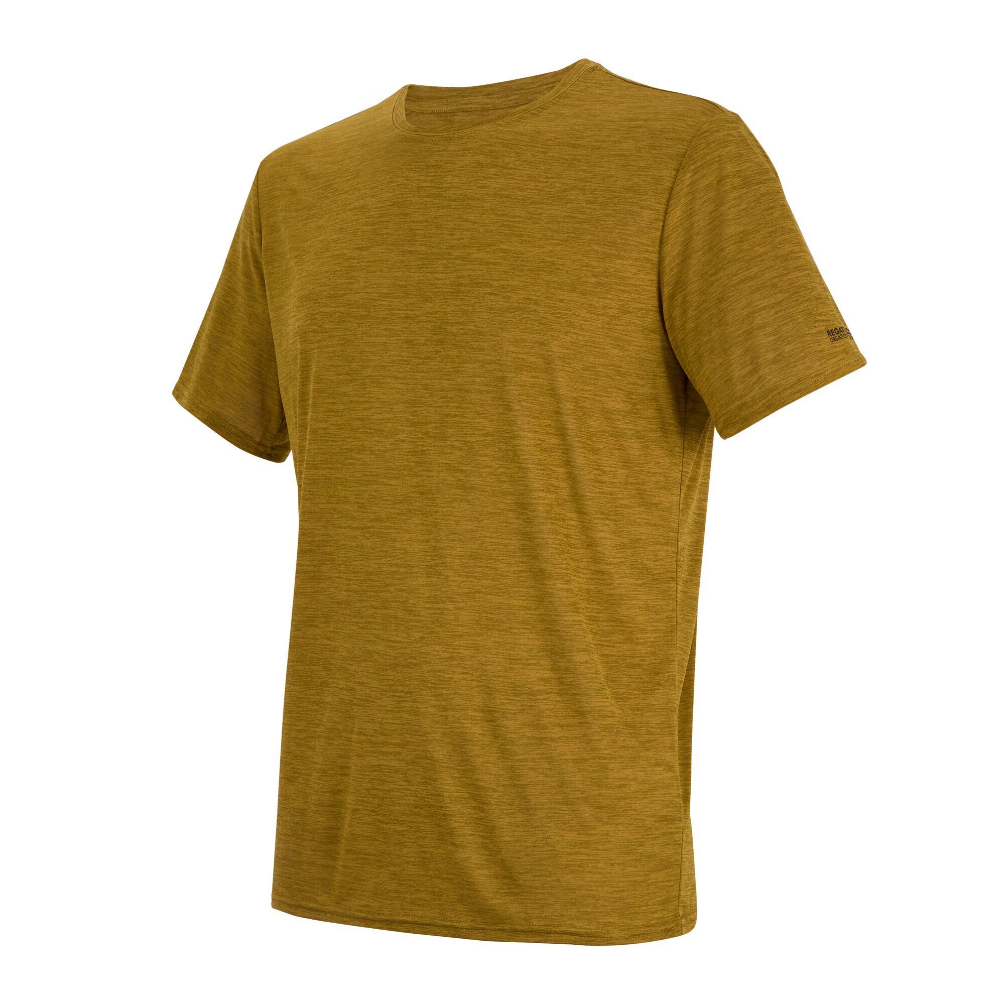 Herren Fingal Edition Kurzarm-T-Shirt in Melange-Optik 7/7