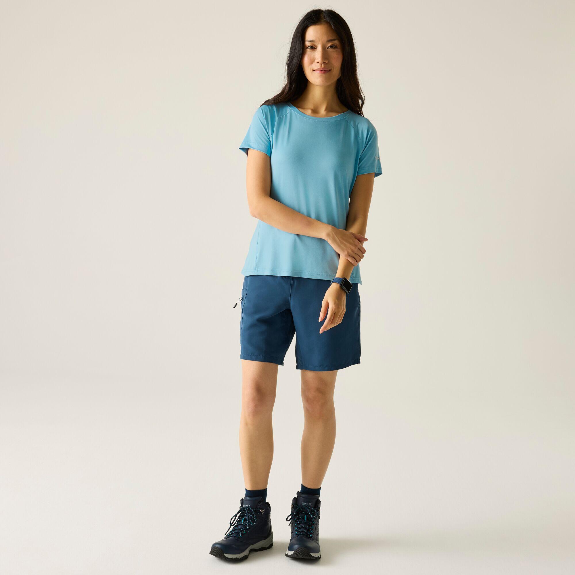 Dames Limonite T-shirt met korte mouwen en gemêleerde print 3/7