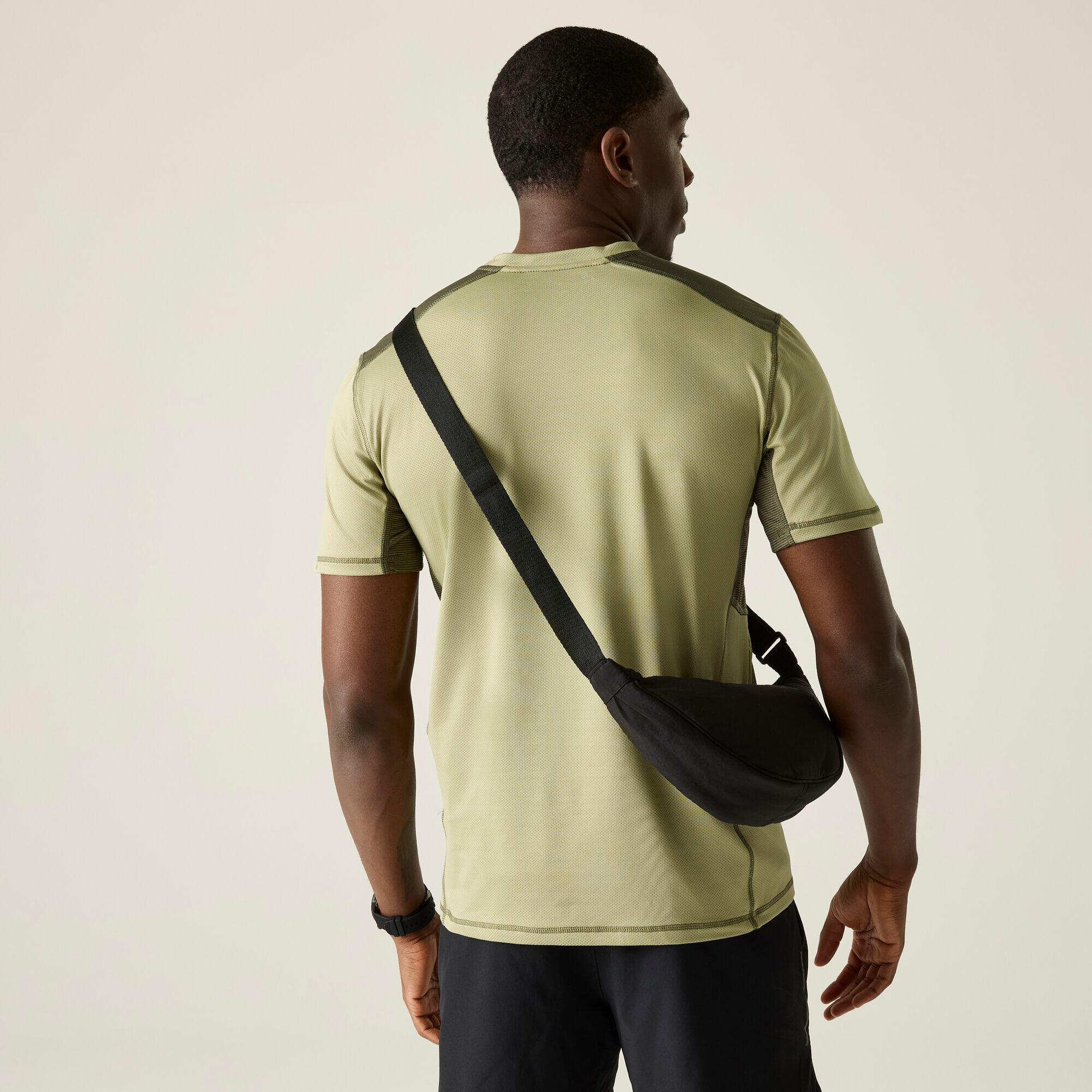 Virda heren T-shirt met korte mouwen en mesh-stof 2/7
