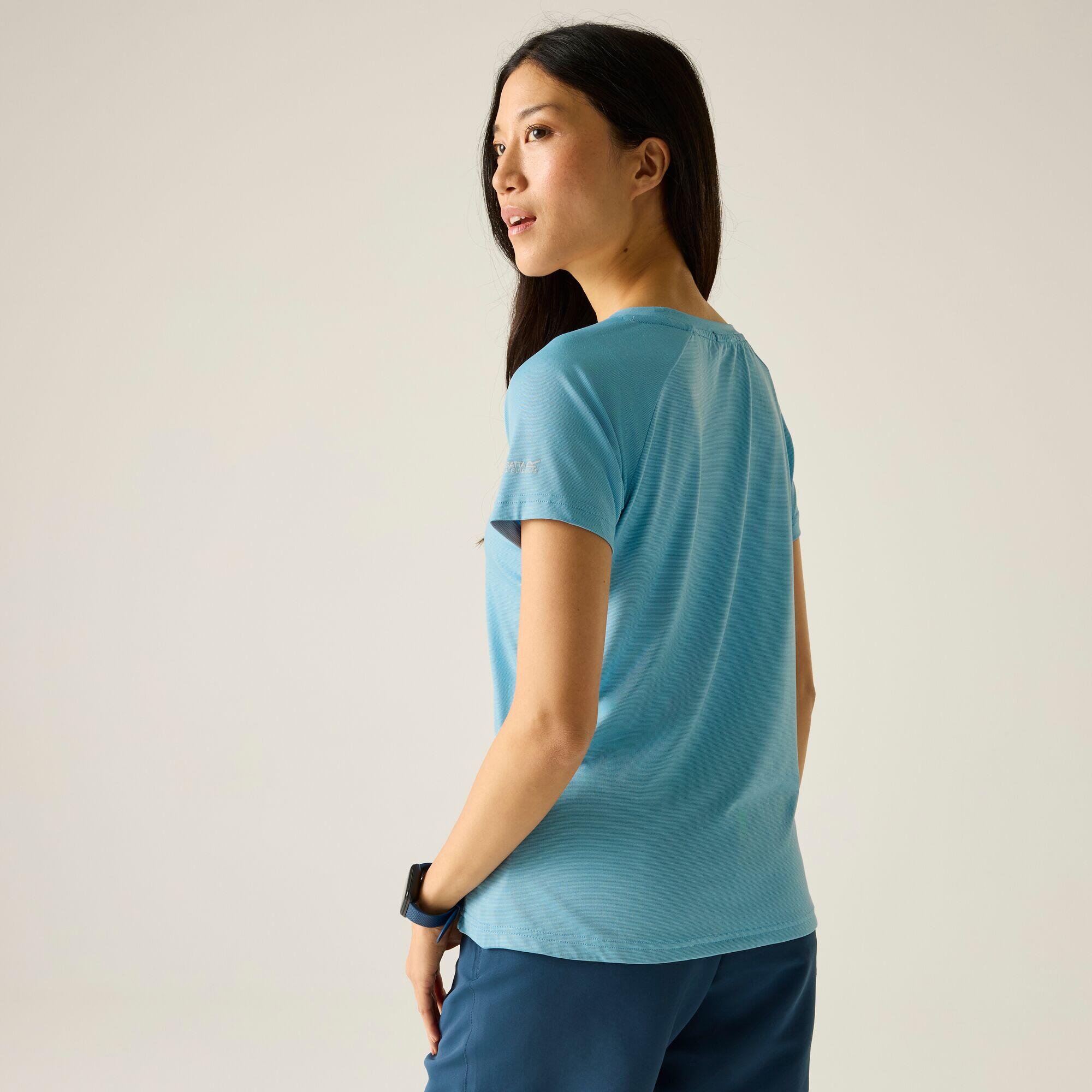 Dames Limonite T-shirt met korte mouwen en gemêleerde print 2/7