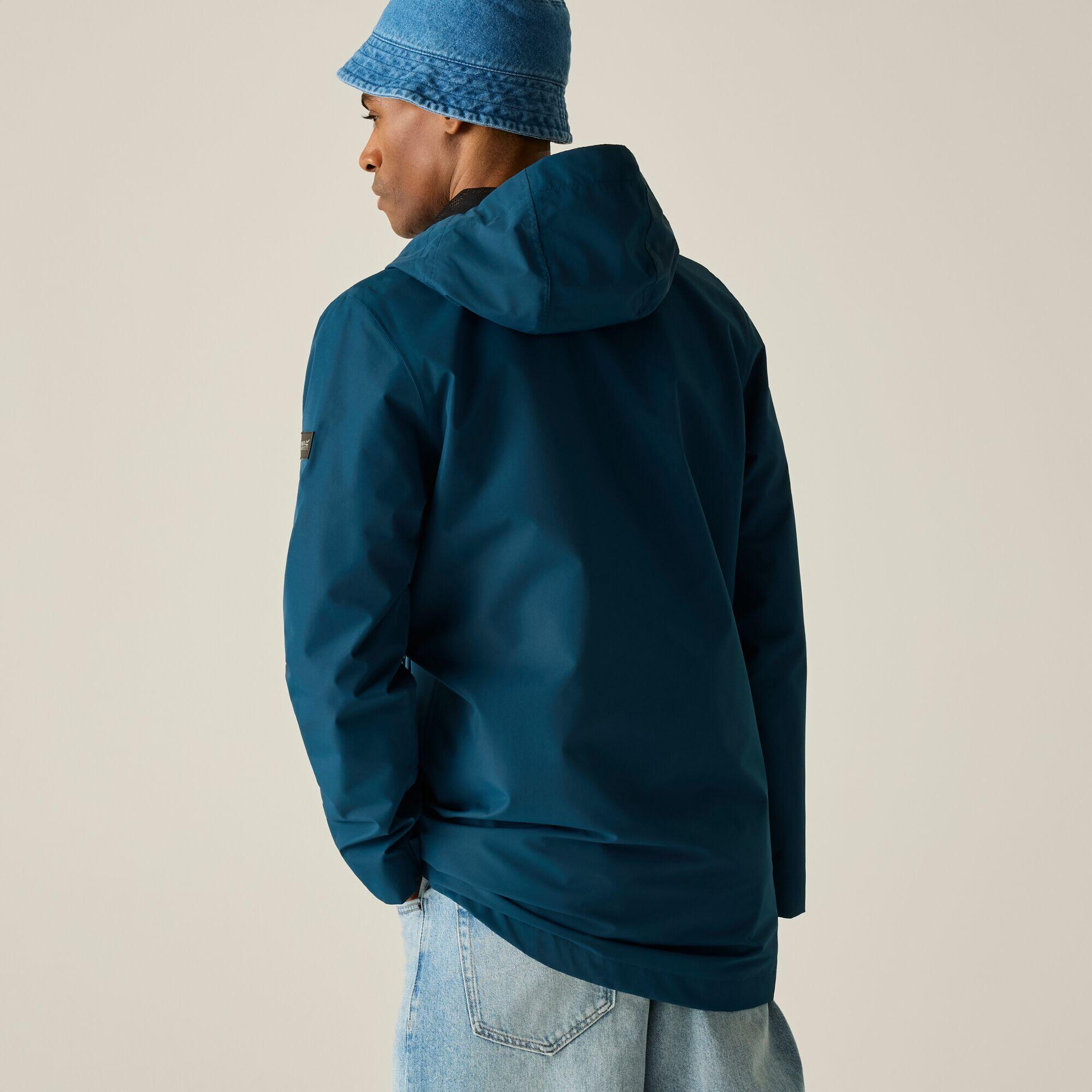 Veste imperméable à capuche longue Daledon pour homme 3/7