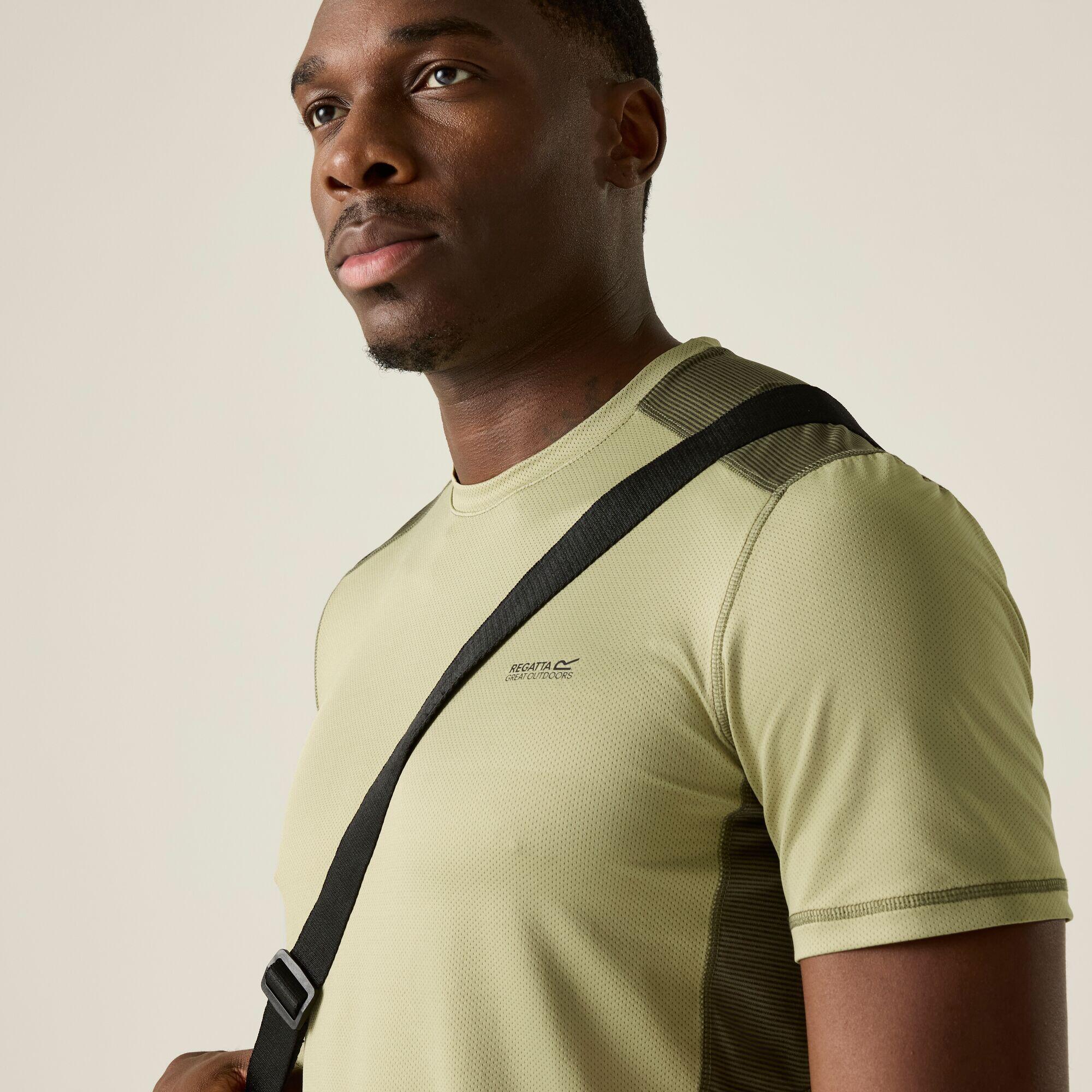 Virda heren T-shirt met korte mouwen en mesh-stof 4/7