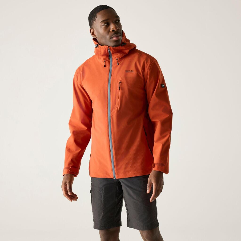 Mens Oklarna Hooded Waterproof Jacket