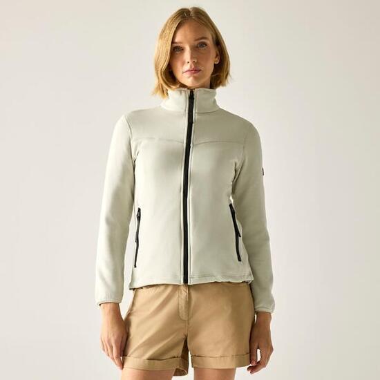Felpa con zip intera Florena da donna