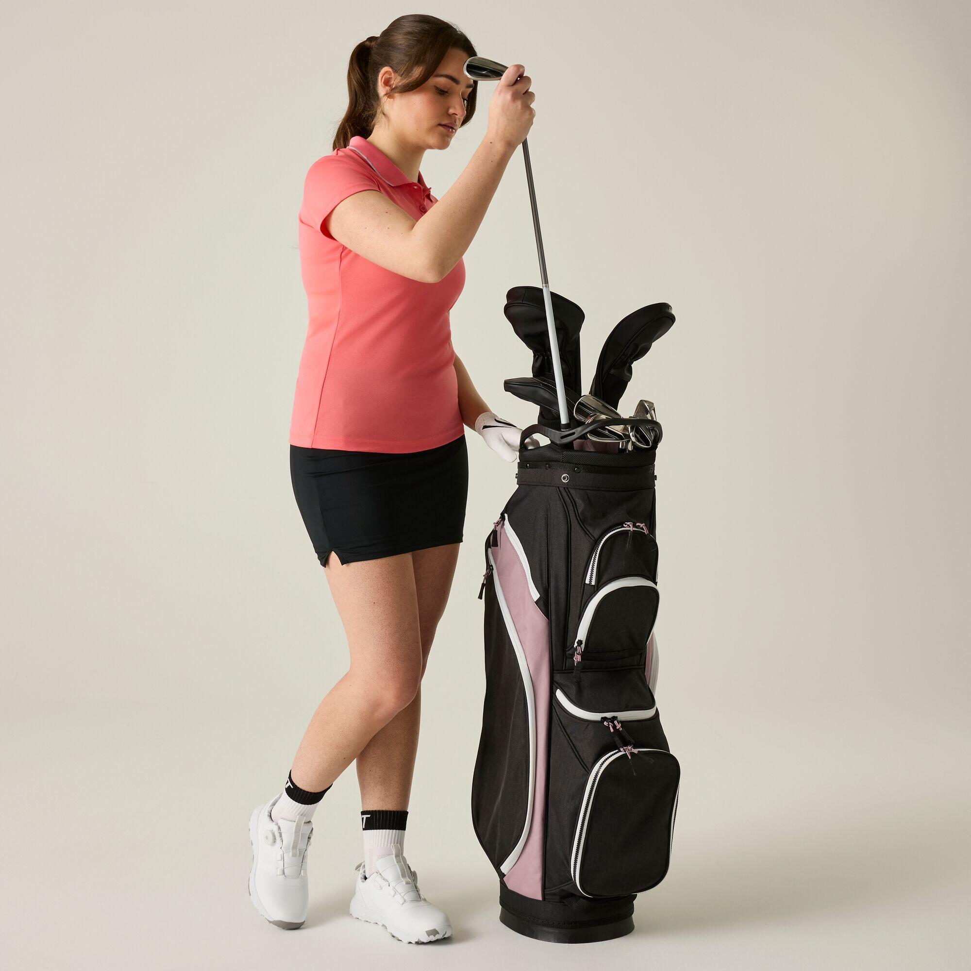 Womens Maverick V Tipped Logo Polo 2/7