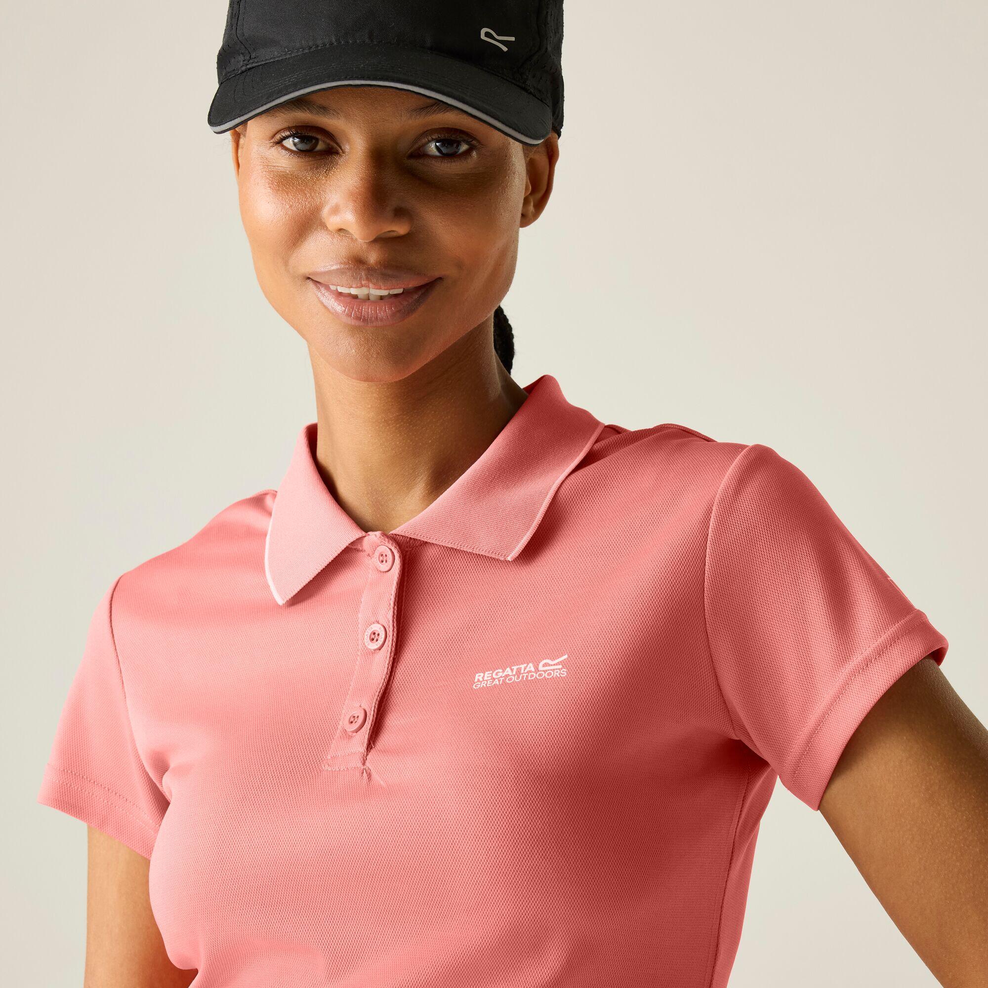 Womens Maverick V Tipped Logo Polo 7/7