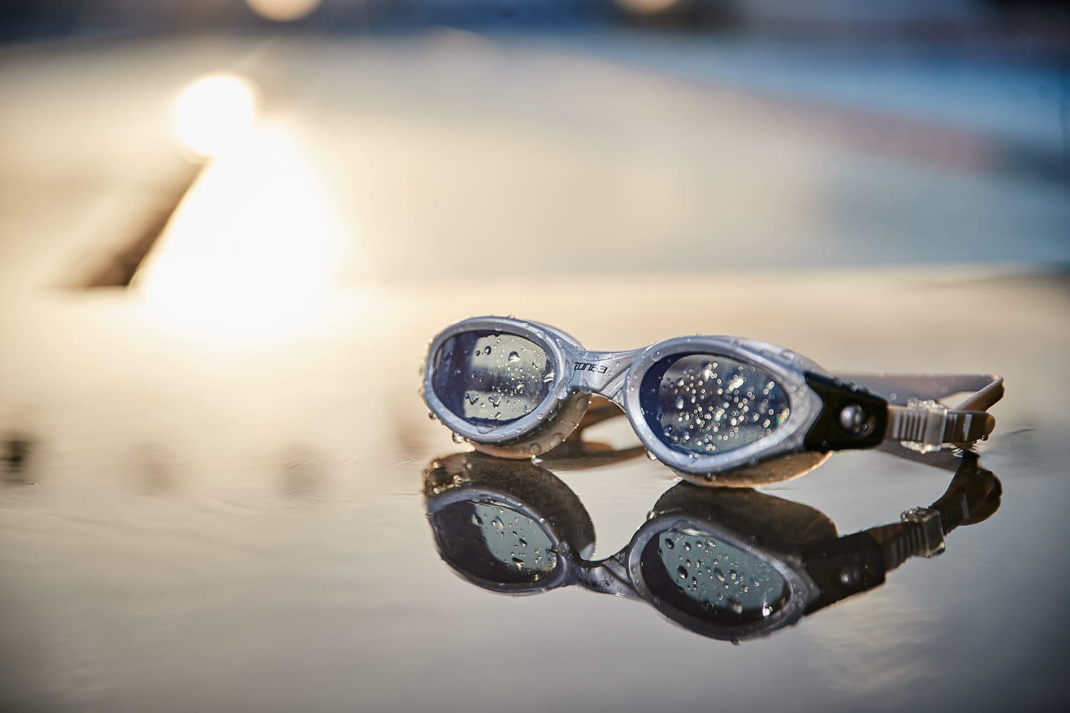 Zone3 - Apollo Goggle Tinted Lens - Silver/Grey/Black 2/5