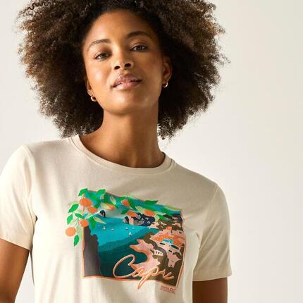 Tee Shirt en Coton Femme Regatta "Filandra IX" 38 Rose