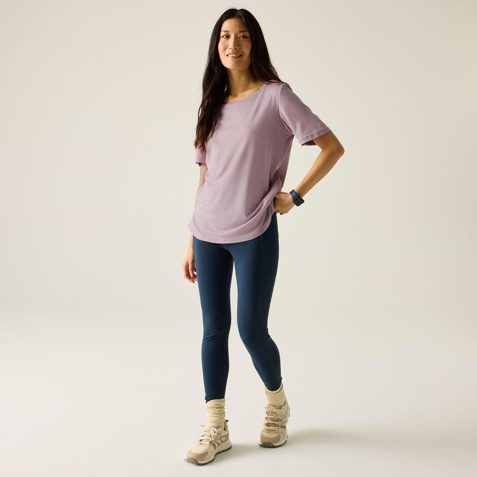 T-shirt à manches courtes Botanna pour femme, séchage rapide, logo 3/7