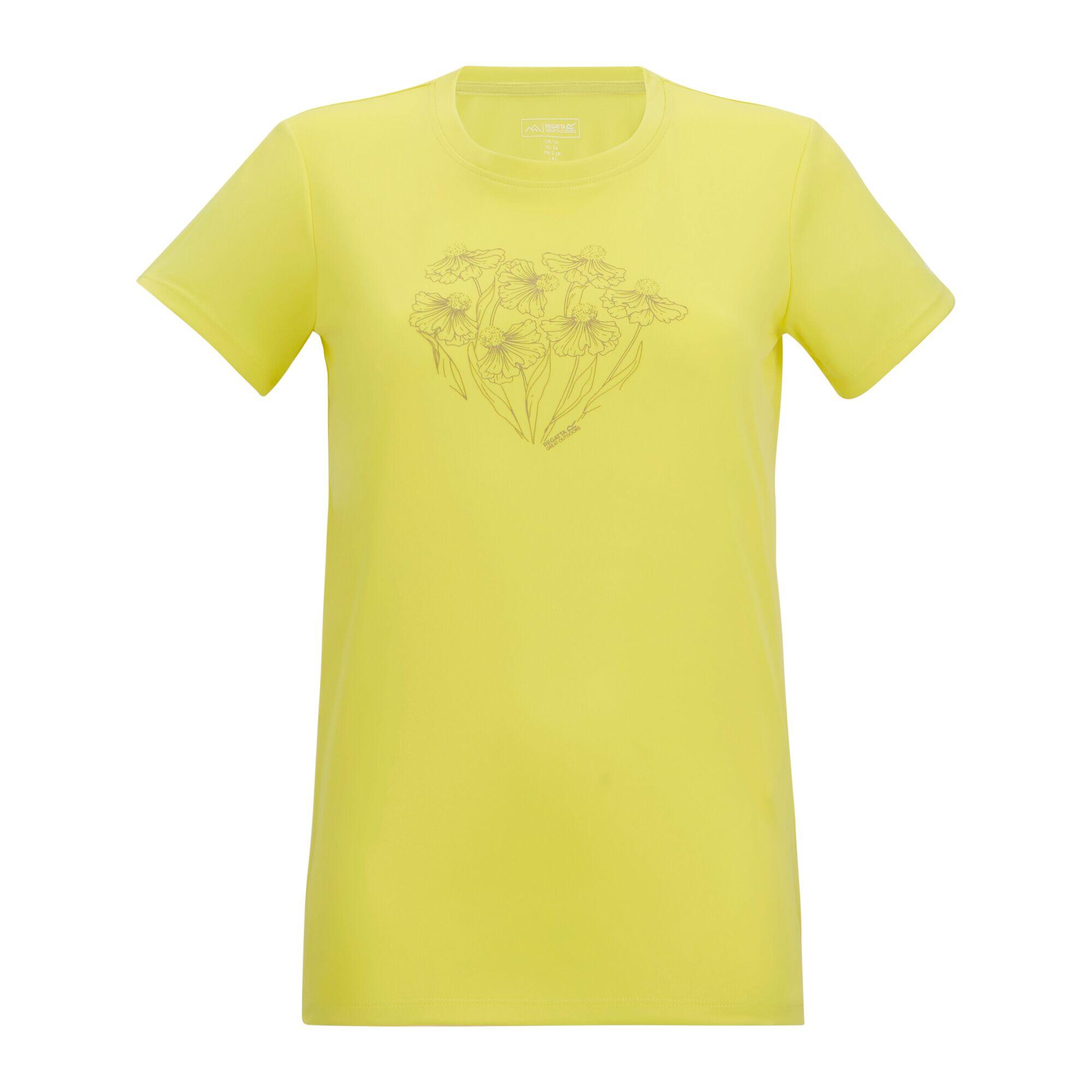 Damen Fingal Kurzarm-T-Shirt mit Grafik 5/7