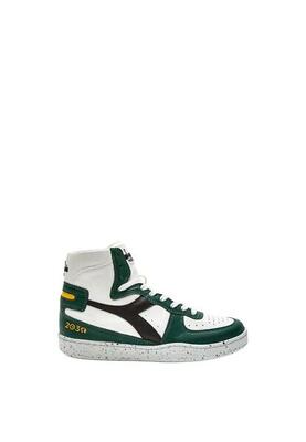 Diadora MI_BASKET_2030 Scarpe Uomo Sneakers Alta Verde/Nero/Bianco 42