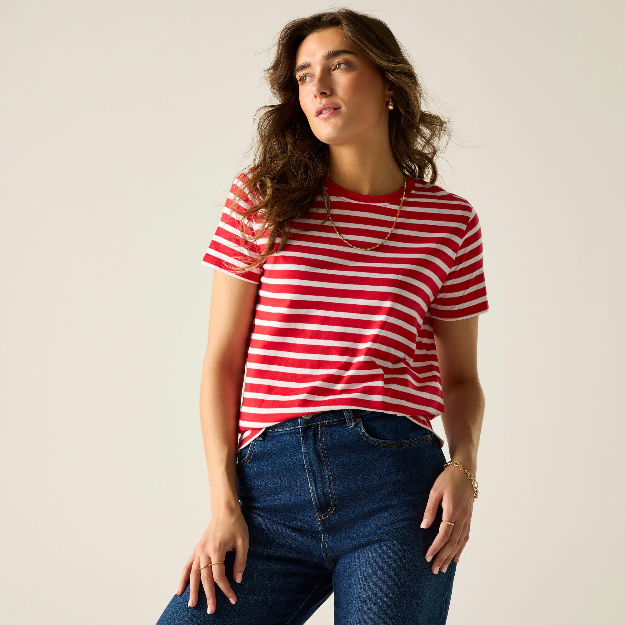 T-shirt rayé à manches courtes Bayletta pour femme 5/7