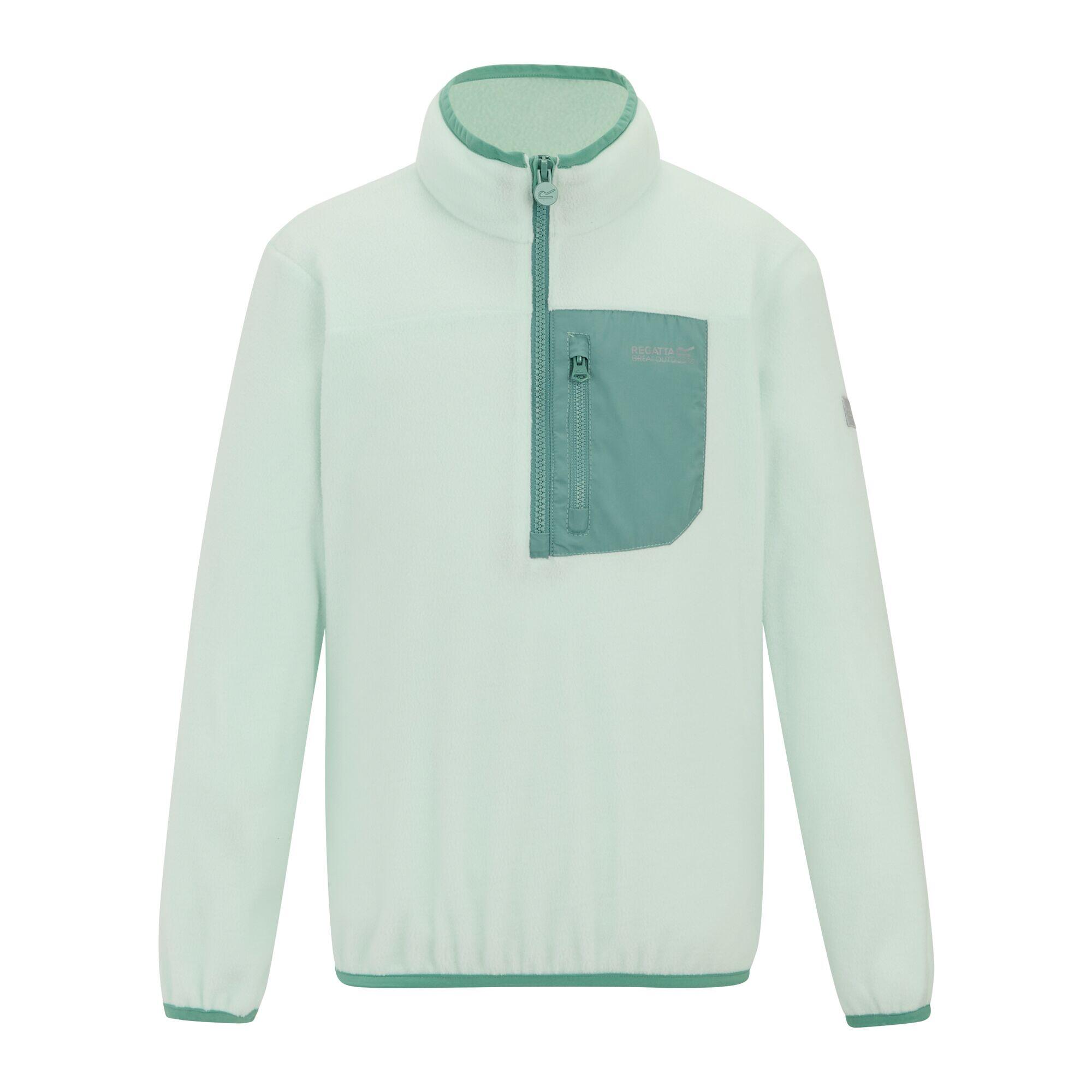 Kinderfleece met halve rits Frankie 5/7