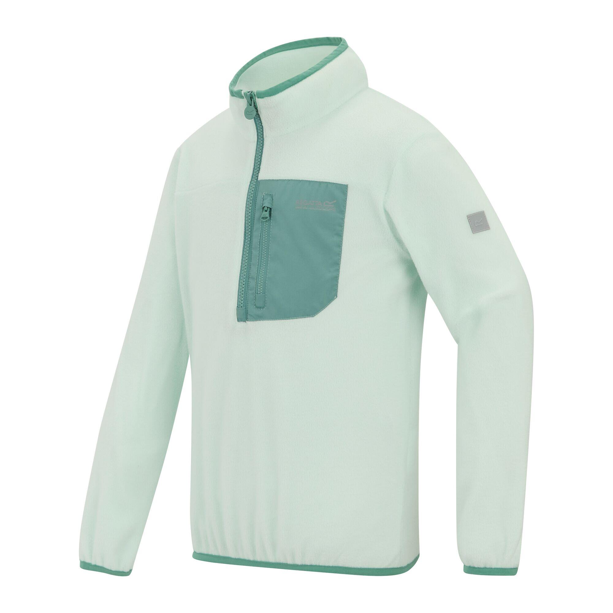 Kinderfleece met halve rits Frankie 7/7