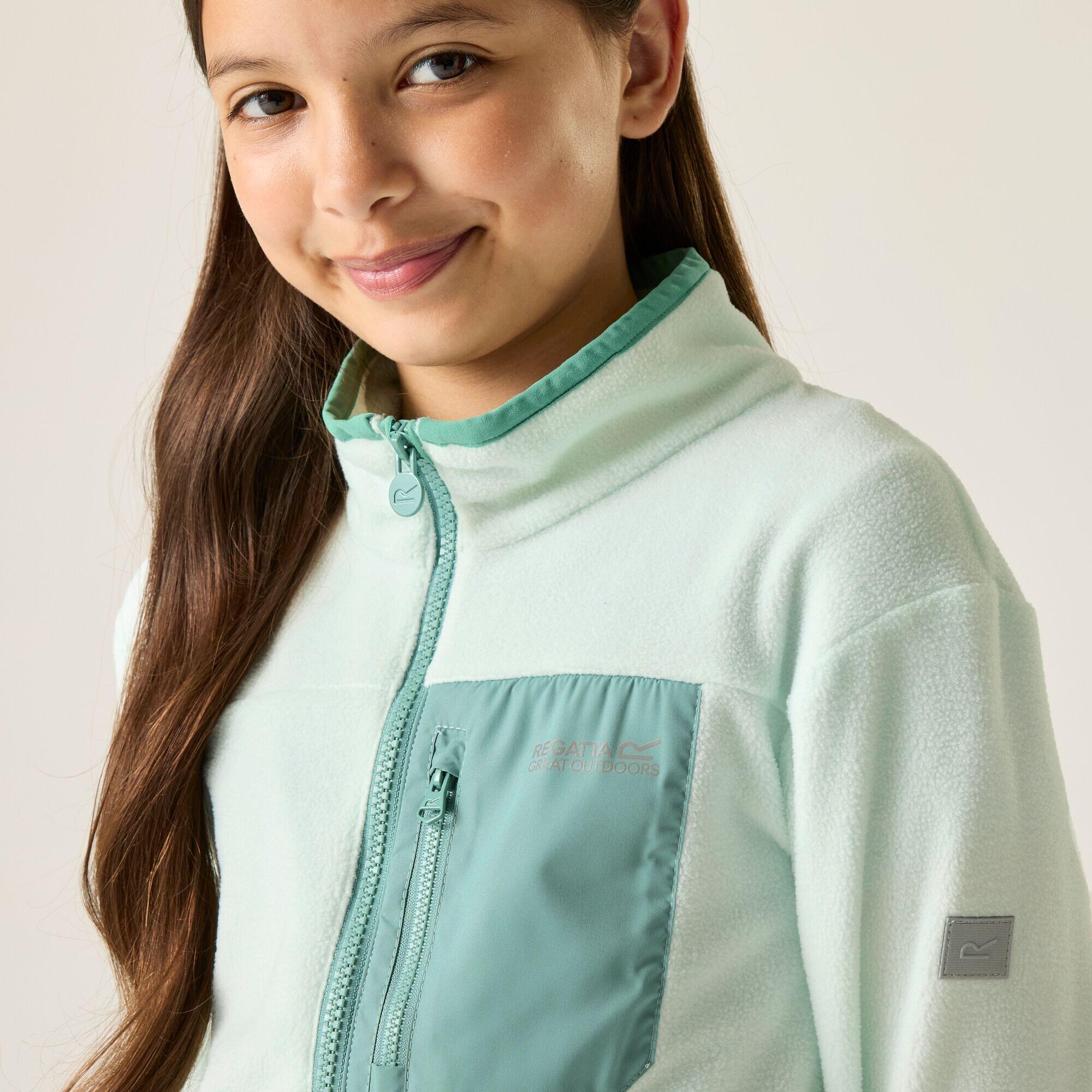 Kinderfleece met halve rits Frankie 4/7