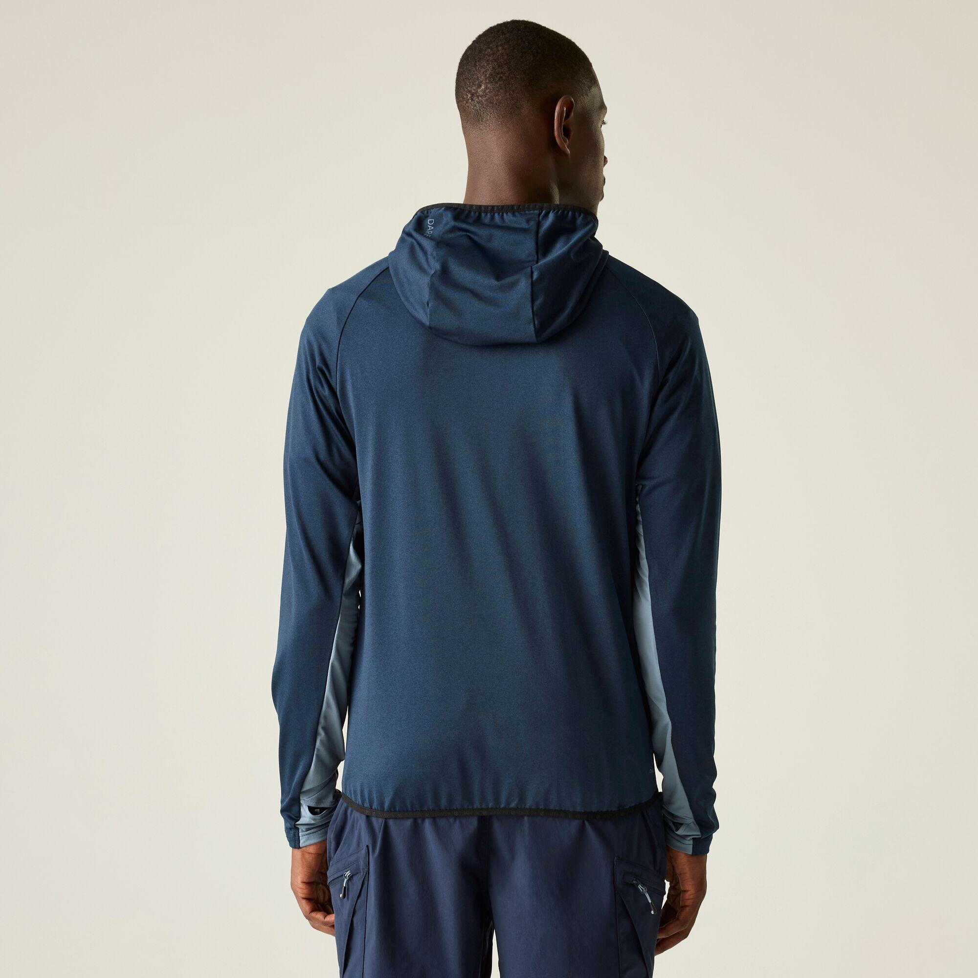 Herren-Stretch-Midlayer Assimilate VI mit Kapuze und Vollreißverschluss 2/7