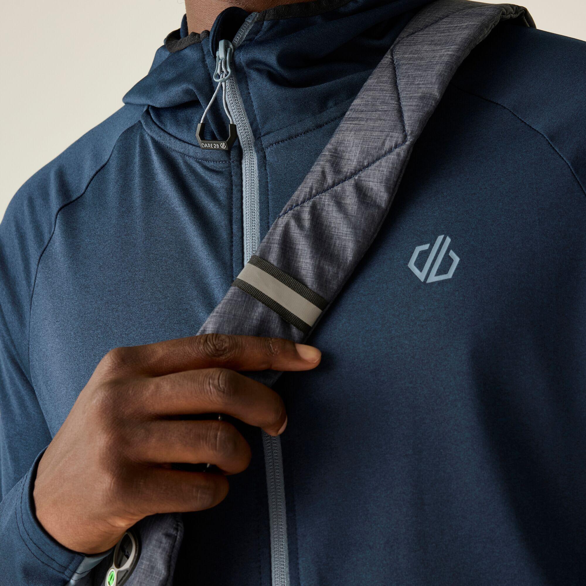 Herren-Stretch-Midlayer Assimilate VI mit Kapuze und Vollreißverschluss 5/7