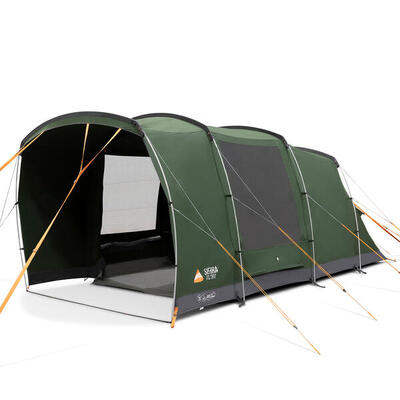 Familietent sierra 300 tc camping groepstent 3-persoonstent katoen