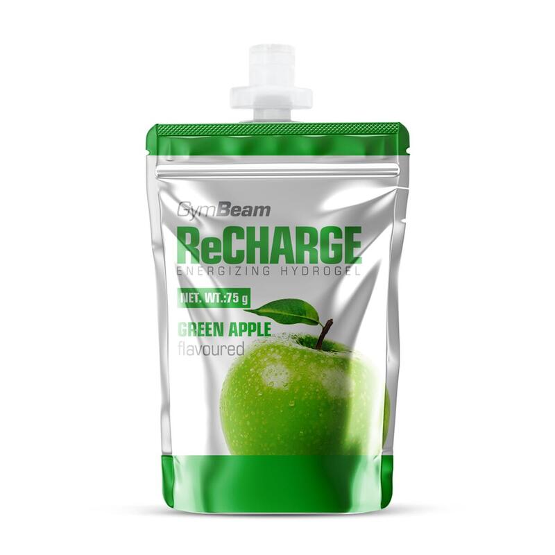ReCharge Gel ŻEL ENERGETYCZNY - GymBeam zielone jabłko 75 g