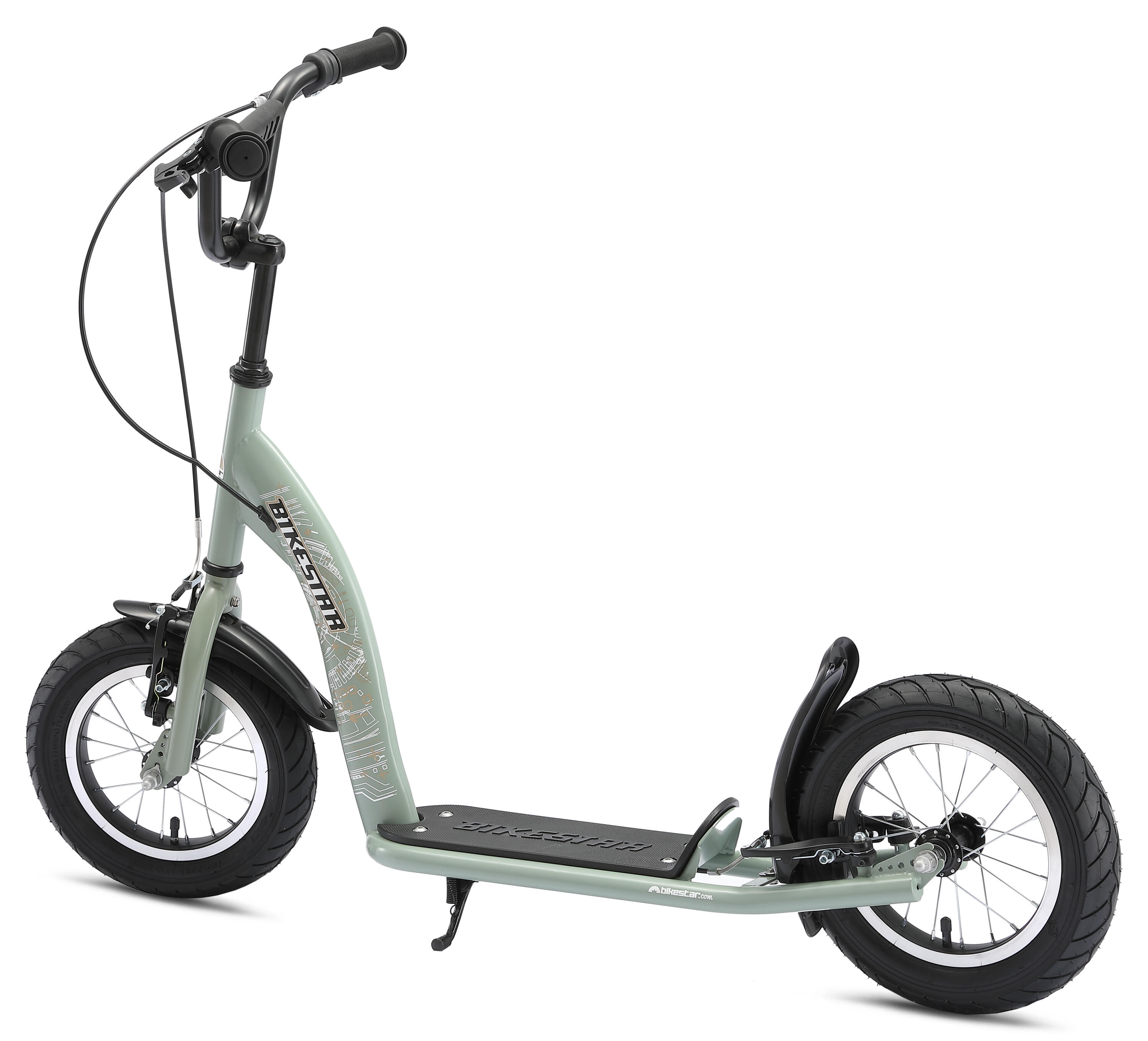 Monopattino con granruote 12", per bambini 8 anni, pneumatici ad aria, Sport 5/7