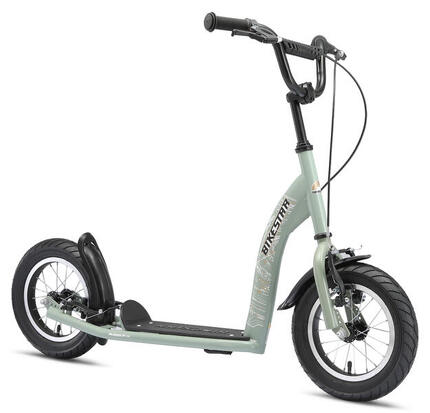 Trottinette grandes roues 12", pour enfants de 8 ans, pneus gonflables, Sport