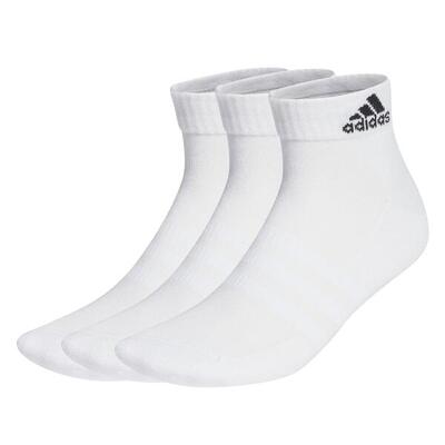 Calzini Unisex Adidas IC1277 C SPW Ank 3P Nero/Bianco Taglia KXXL