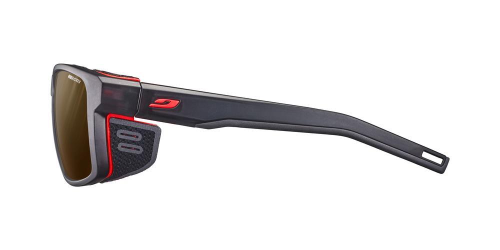Okulary przeciwsłoneczne w góry JULBO SHIELD czarne fotochrom kat.2-4 4/7
