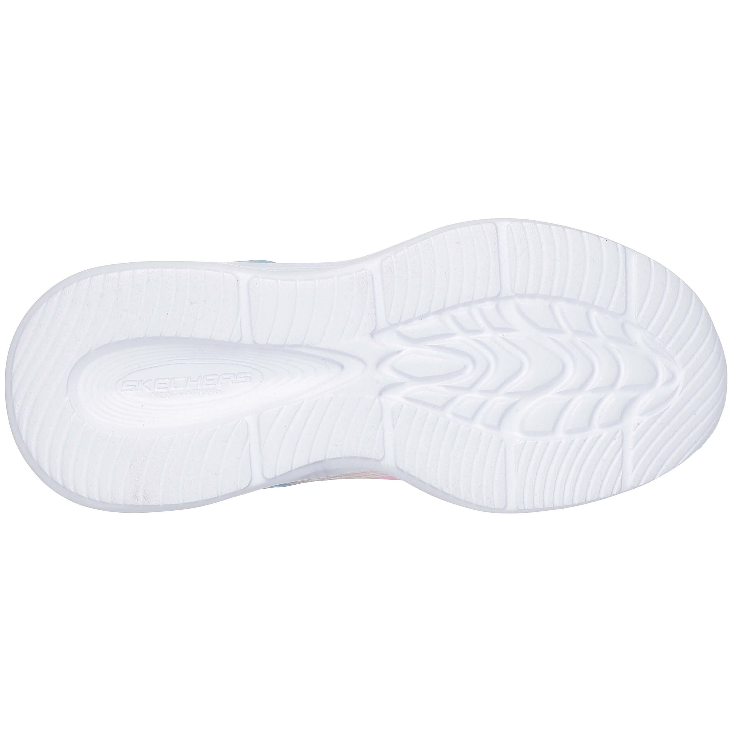 Zapatillas Skechers modelo 303714L-GYLP para niñas 3/6