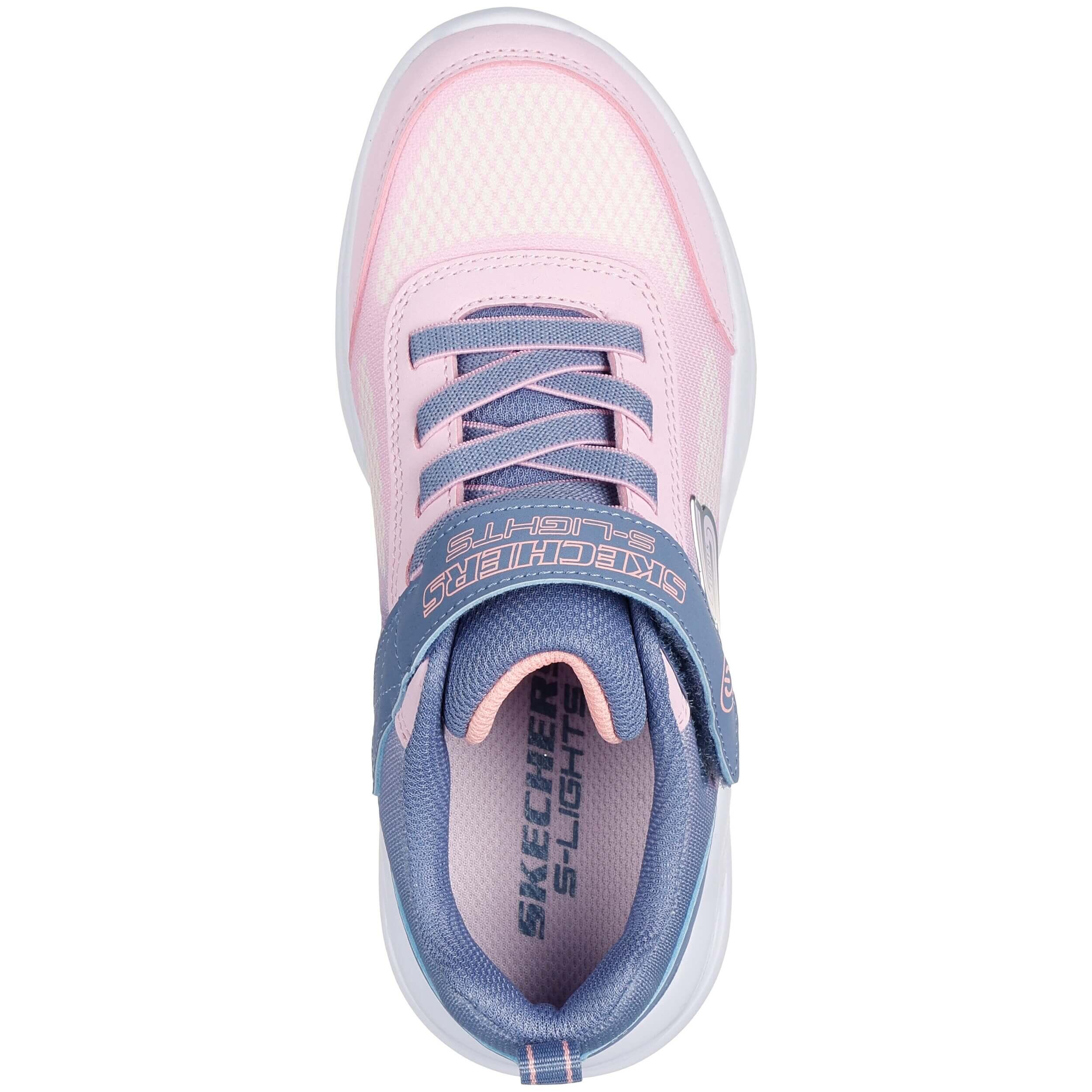 Zapatillas Skechers modelo 303714L-GYLP para niñas 2/6