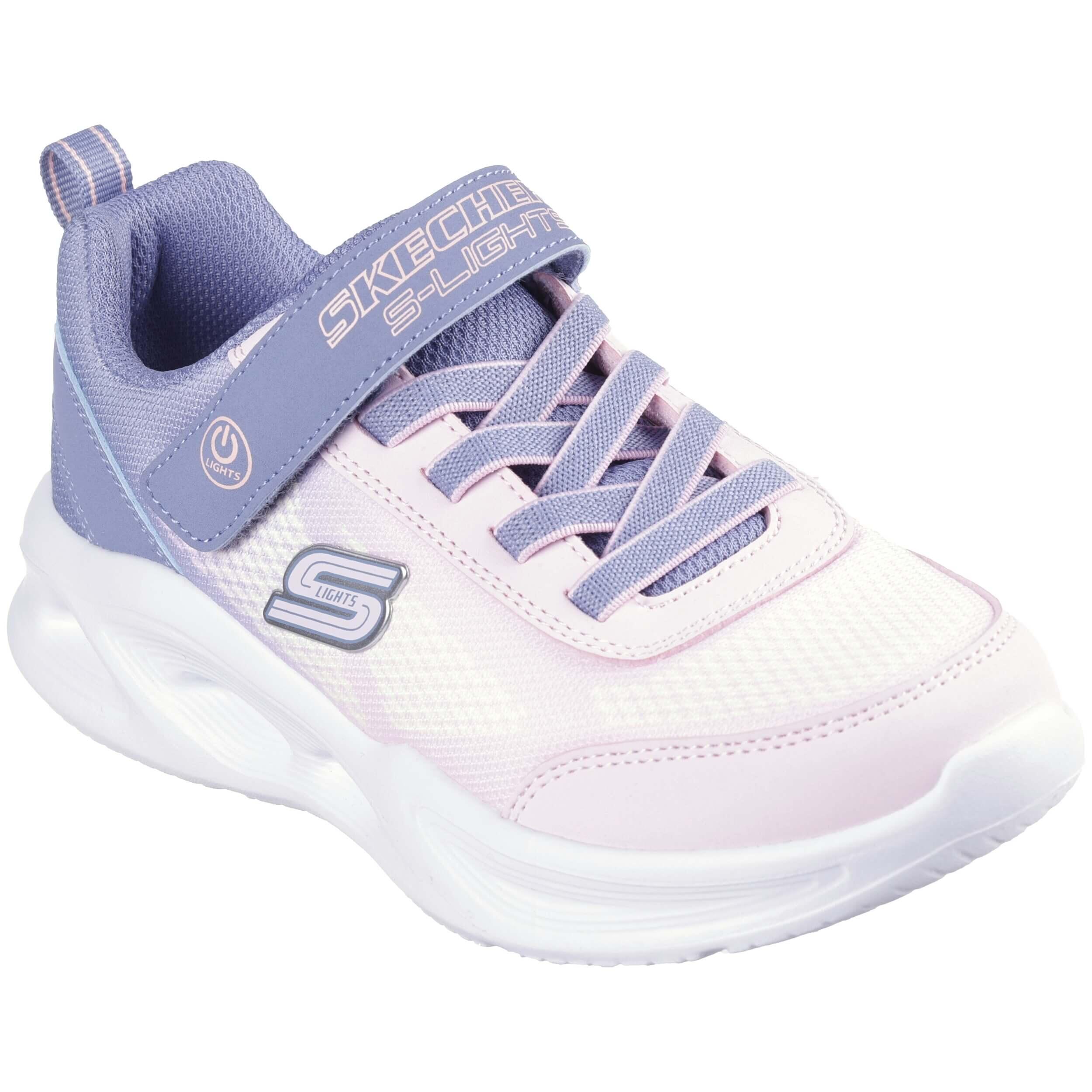 Zapatillas Skechers modelo 303714L-GYLP para niñas 5/6