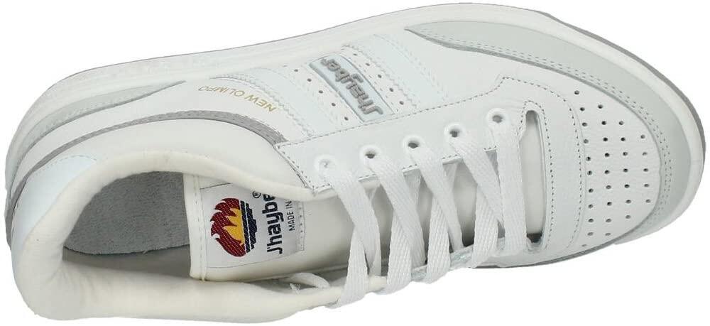 Zapatillas J'Hayber New Olimpo Blanco Ad. Gris-63638-850 4/7