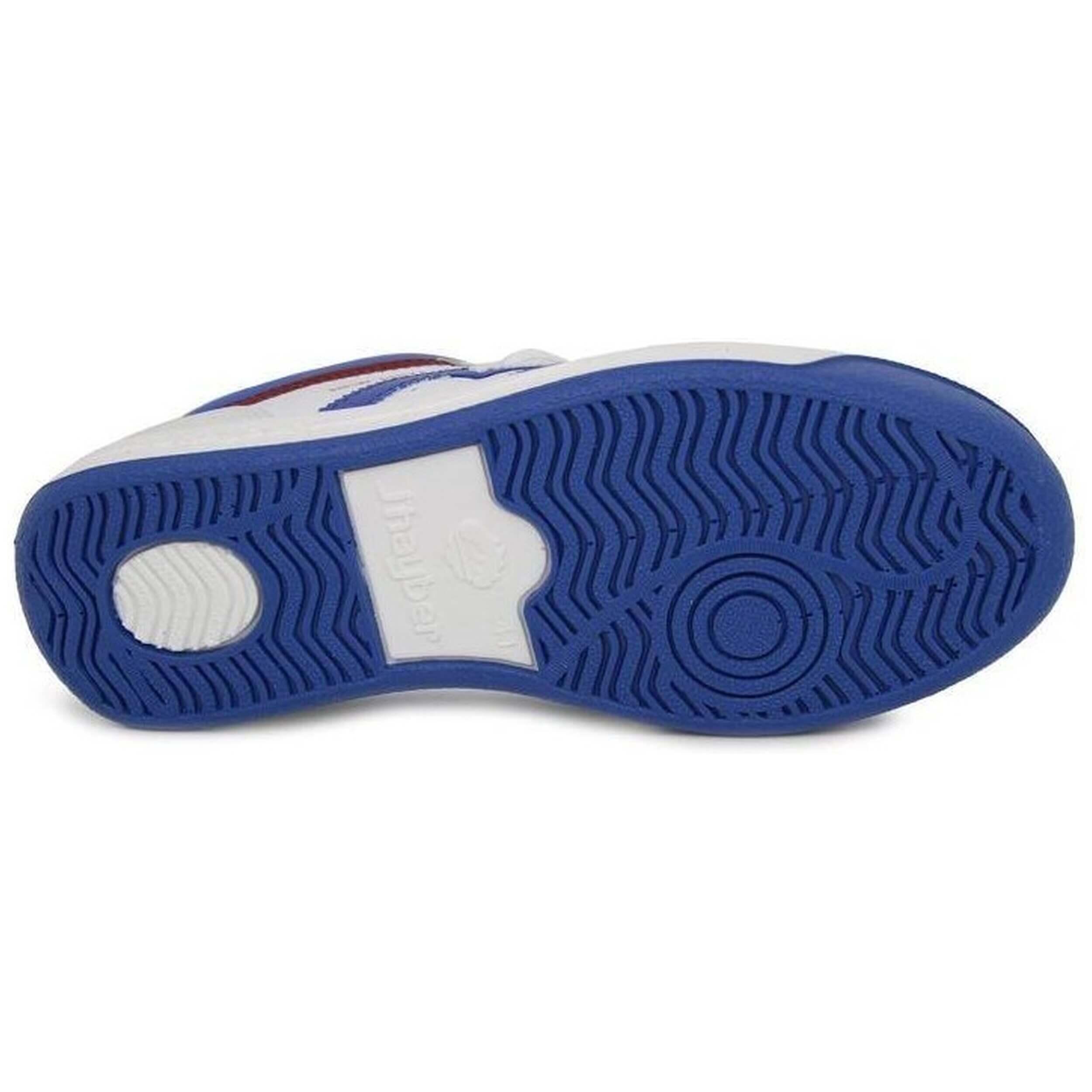 Zapatillas J'Hayber New Pista Poxcalf Blanco Ad. Azulina-60608-850 3/5