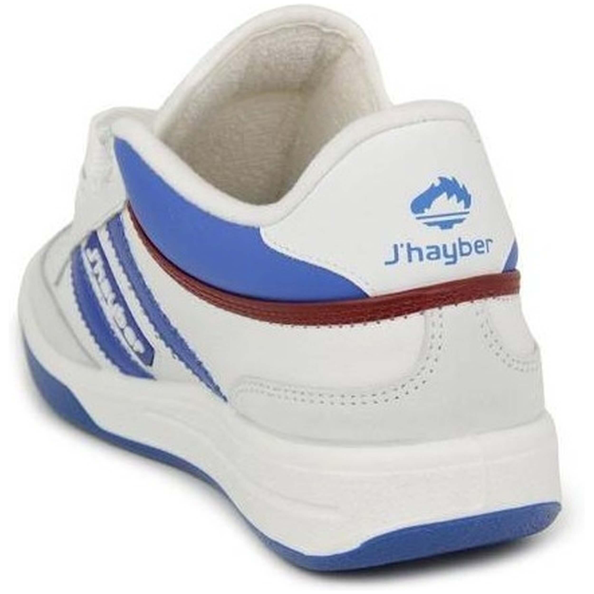 Zapatillas J'Hayber New Pista Poxcalf Blanco Ad. Azulina-60608-850 2/5