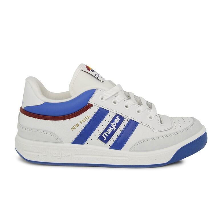 Zapatillas J'Hayber New Pista Poxcalf Blanco Ad. Azulina-60608-850 1/5