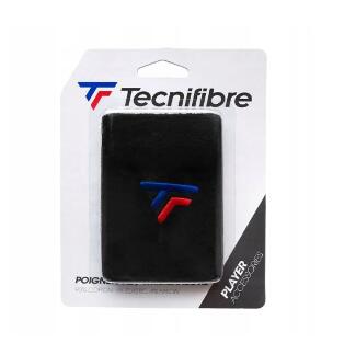 Muñequera Tecnifibre Xl Negro 2/2